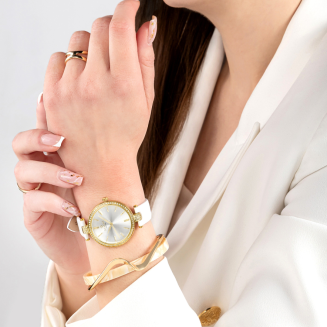 Zegarek Damski Giewont Sapphire Złoto Srebrny GW9890-A2 - 5