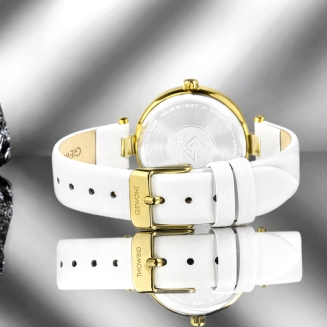 Zegarek Damski Giewont Sapphire Złoto Srebrny GW9890-A2 - 8