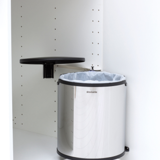 Kosz szafkowy Brabantia Built-In 15l Brilliant Steel - 4