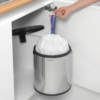 Kosz szafkowy Brabantia Built-In 15l Brilliant Steel - 5