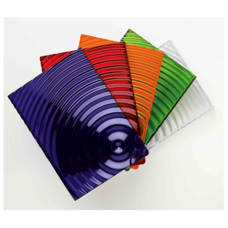 Butelka płaska Guzzini Ripples 0.5 l transparentna - 5