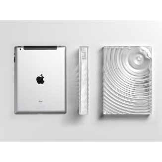 Butelka płaska Guzzini Ripples 0.5 l transparentna - 3