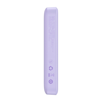 Powerbank BASEUS Magnetic Mini 10000mAh 20W MagSafe (fioletowy) - 5
