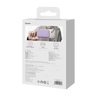 Powerbank BASEUS Magnetic Mini 10000mAh 20W MagSafe (fioletowy) - 10