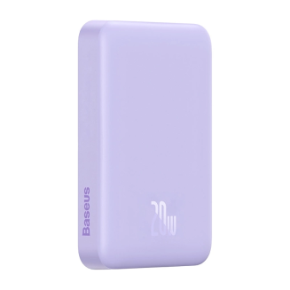 Powerbank BASEUS Magnetic Mini 10000mAh 20W MagSafe (fioletowy) - 2