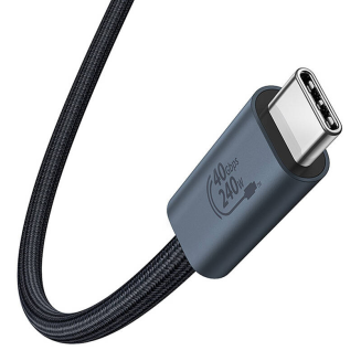 Kabel BASEUS Flash 2 USB-C-USB-C 1m (czarny) - 5