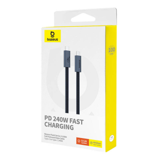 Kabel BASEUS Flash 2 USB-C-USB-C 1m (czarny) - 8