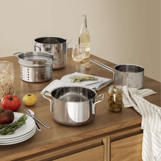  Set of 4 Eva Solo Stainless Steel Pots - 5