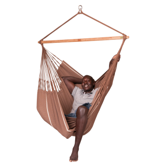 Fotel hamakowy La Siesta Habana chocolate kingsize - 2