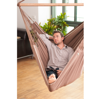 Fotel hamakowy La Siesta Habana chocolate kingsize - 4