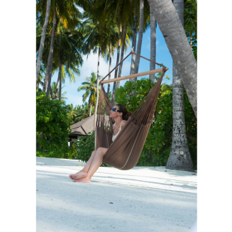 Fotel hamakowy La Siesta Habana chocolate kingsize - 5