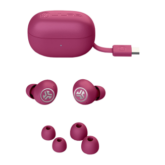  Jlab Go Pop ANC TWS Wireless Headphones (Fuchsia) - 4