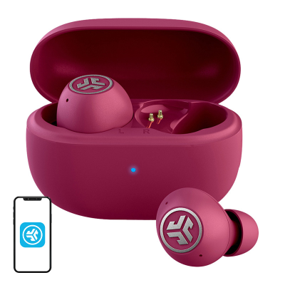  Jlab Go Pop ANC TWS Wireless Headphones (Fuchsia)
