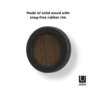 Wieszaczki Umbra Hub Black-Walnut 3 szt. - 6