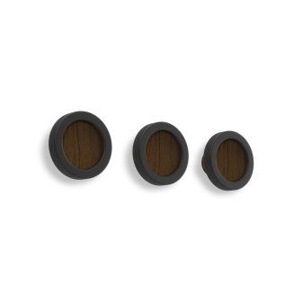 Wieszaczki Umbra Hub Black-Walnut 3 szt. - 3