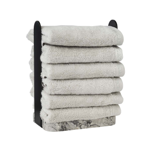 Stojak na ręczniki dla gości Aquanova Nero Alba | CENA BLACK WEEKS