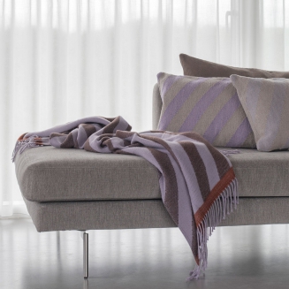 Poszewka na poduszkę Mette Ditmer ACROSS Lilac & Sand 40×60 cm - 7