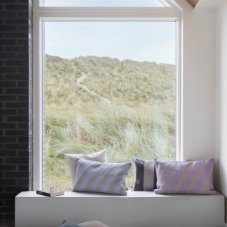 Poszewka na poduszkę Mette Ditmer ACROSS Lilac & Sand 40×60 cm - 5