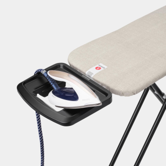 Deska do prasowania Brabantia B 124x38 cm z dużą podstawą na żelazko parowe Denim Grey - 4