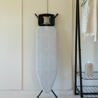 Deska do prasowania Brabantia B 124x38 cm z dużą podstawą na żelazko parowe Denim Grey - 6
