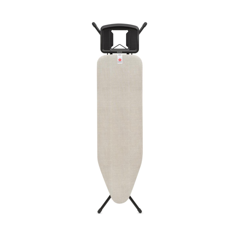 Deska do prasowania Brabantia B 124x38 cm z dużą podstawą na żelazko parowe Denim Grey