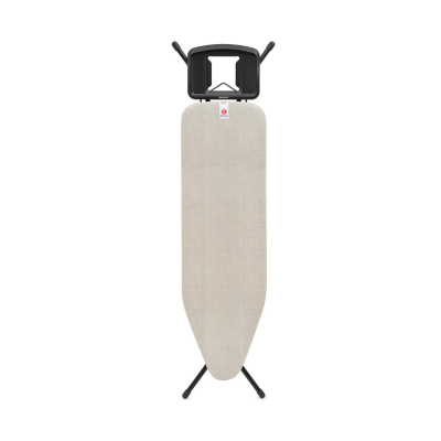 Deska do prasowania Brabantia B 124x38 cm z dużą podstawą na żelazko parowe Denim Grey