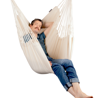 Siedzenie wiszące La Siesta Cumbia Organic Latte Comfort - 2