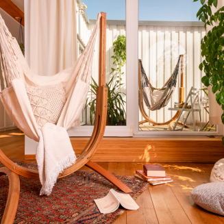  La Siesta Cumbia Organic Latte hanging seat - 5