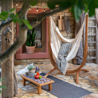  La Siesta Cumbia Organic Latte hanging seat - 9