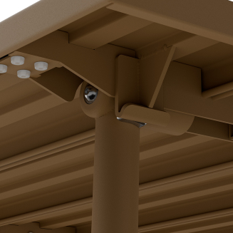 Stół ogrodowy Fatboy Fred's Table Mochaccino 220x100x76 cm - 5