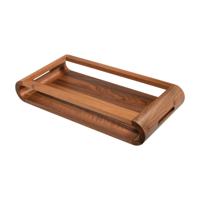  Artelegno VASD double-sided walnut tray 43 cm