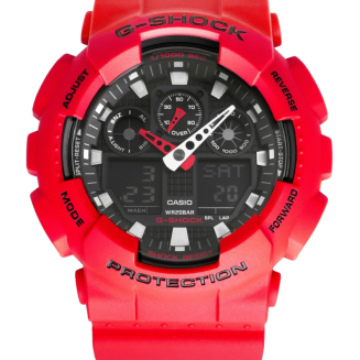 Zegarek Męski CASIO G-SHOCK GA-100B-4AER + BOX - 6