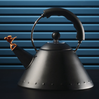 Czajnik z gwizdkiem Alessi 9093 2l czarny - 2