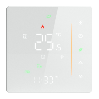 Termostat MOES WHT-006-GB-WH Wi-Fi do ogrzewania elektrycznego (biały) - 4