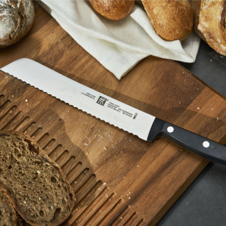 Zestaw 5 noży + ostrzałka + nożyce w bloku Zwilling Twin Chef - 10