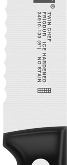 Zestaw 5 noży + ostrzałka + nożyce w bloku Zwilling Twin Chef - 3