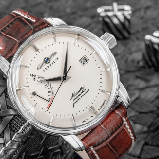 Zegarek Męski ZEPPELIN Atlantic Automatic Power Reserve  8462-5 + BOX - 5