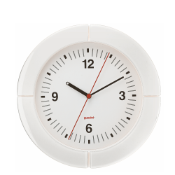 Zegar Guzzini I-clock 37cm biały
