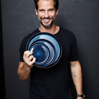 Talerz Bitz Gastro Black&Dark blue 27 cm - 2