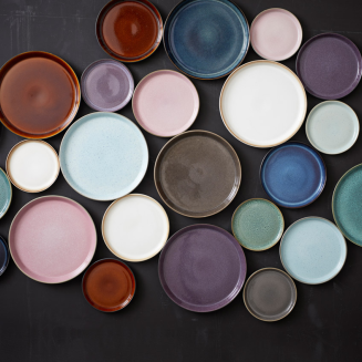 Talerz Bitz Gastro Black&Dark blue 27 cm - 4