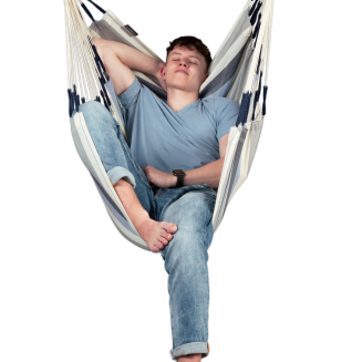 Siedzenie wiszące La Siesta Cumbia Outdoor Sea Salt Basic - 2