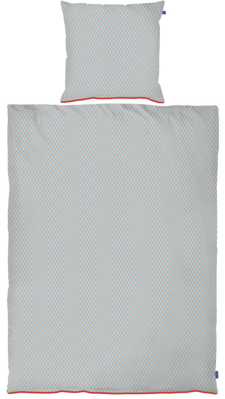Pościel Mette Ditmer MINI CHECKS Light Blue & Tan 140×200 cm