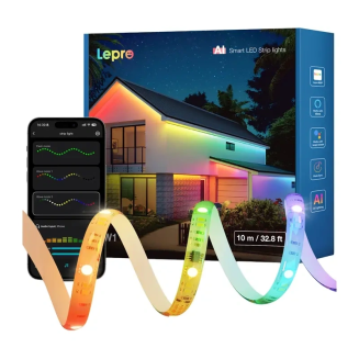 Taśma LED Lepro SW1 10m Wi-Fi Bluetooth RGBIC - 2