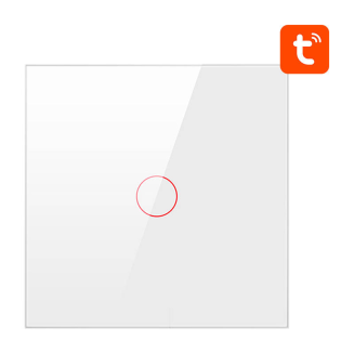  AVATTO ZTS02-EU-W1 ZigBee 1-channel light switch (white) - 2