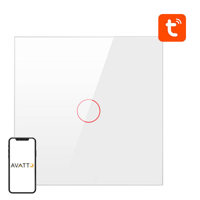  AVATTO ZTS02-EU-W1 ZigBee 1-channel light switch (white)