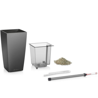Donica Lechuza Mini Cubi | Maxi Cubi antracyt metallic - 3