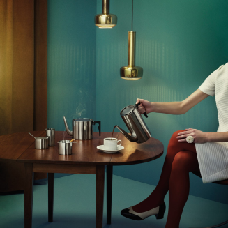 Popielniczka obrotowa Stelton Cylinda Line 7.5 cm - 2