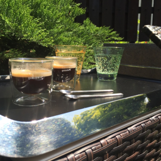 Szklanka z podwójnymi ściankami Guzzini Gocce 270 ml 2 szt - 4