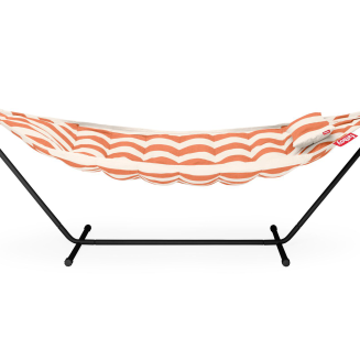 Fatboy Headdemock Superb Hammock with Stripe Orange Creme Pillow | PROMOTION: FREE COVER! - 3