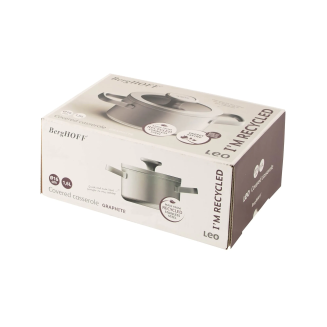 BergHOFF | Garnek z pokrywką Graphite stal nierdzewna z recykling 16  cm 1.6 l - 6